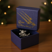 Thumbnail for Meteorit mit blauer Box & Weihnachtszertifikat
