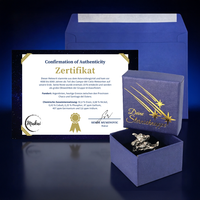 Thumbnail for Meteorit mit blauer Box & Echtheitszertifikat