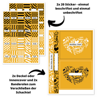 Thumbnail for Merci Aufkleber für 2x 250g Packungen zum selber Beschriften