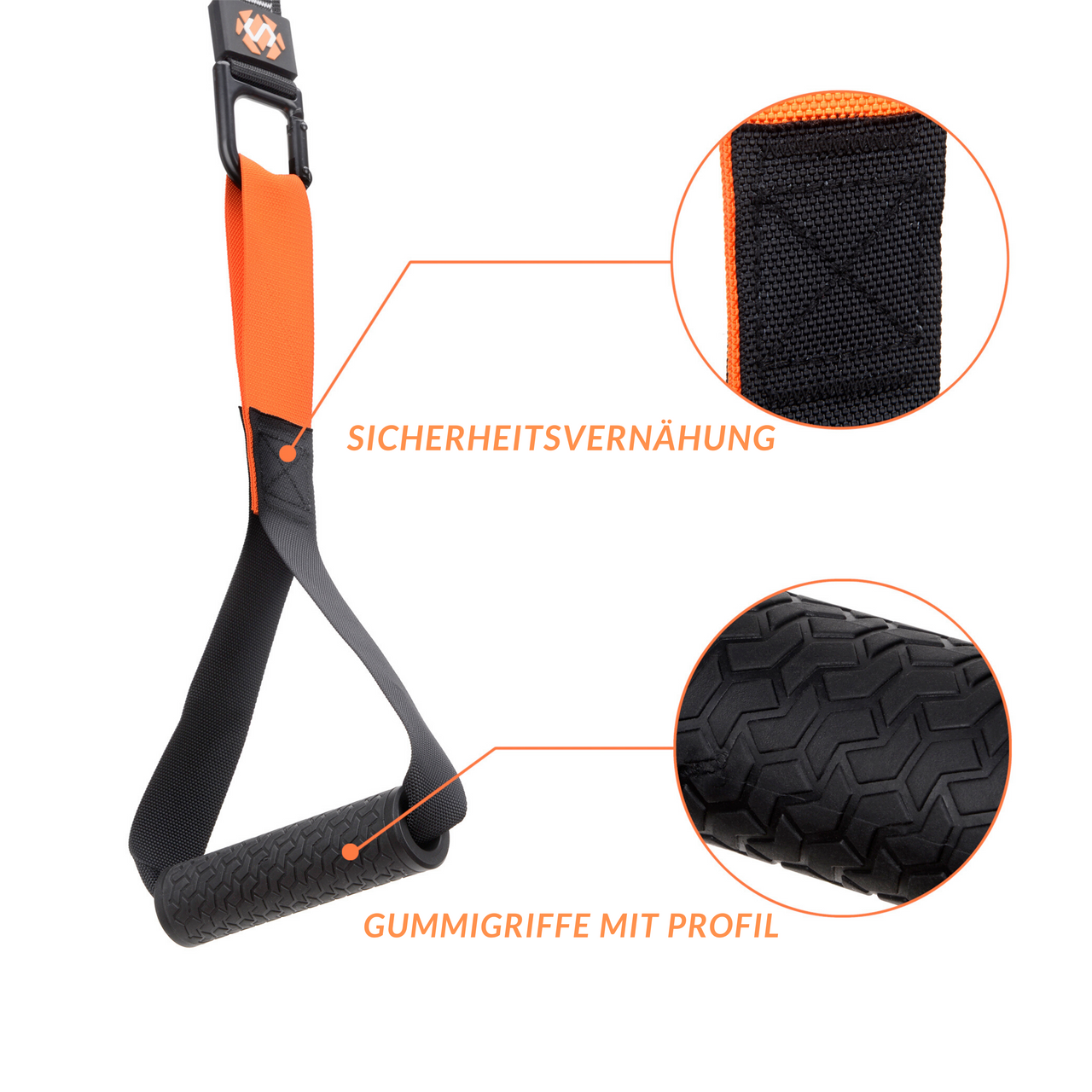 Slingtrainergriff robust wie Autoreifen