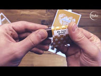 Merci Aufkleber für 2x 250g Packungen zum selber Beschriften